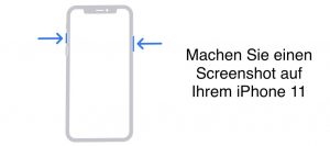 Come fare uno screenshot su iPhone 11