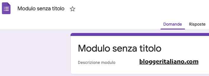 Come creare un sondaggio utilizzando Moduli Google