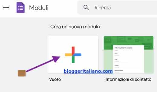 Come creare un sondaggio utilizzando Moduli Google