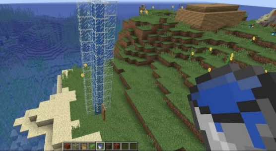 Come realizzare un ascensore per l'acqua in Minecraft