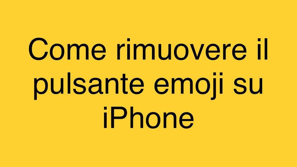 Scopri di più sull'articolo Come rimuovere il pulsante emoji su iPhone