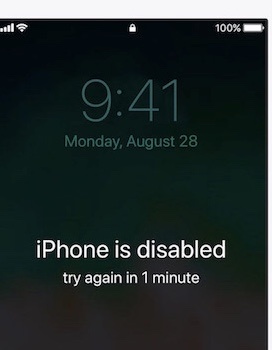Come eseguire il backup di iPhone disabilitato / bloccato 1