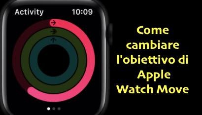 Scopri di più sull'articolo Come cambiare obiettivo di movimento di Apple Watch e l’obiettivo di esercizio