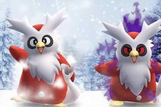 Al momento stai visualizzando Pokemon Go Shiny Delibird: evento invernale del 2020 finalmente qui con Shiny Delibird