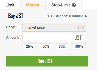 Scopri di più sull'articolo Come acquistare criptovaluta JST (JUST Coin)