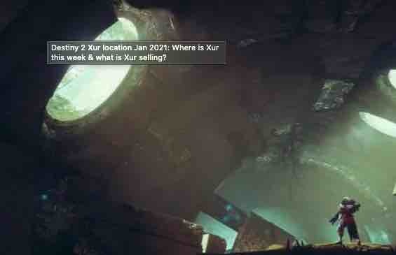 Scopri di più sull'articolo Destiny 2 Xur Location Jan 2021: Dov’è Xur questa settimana e cosa sta vendendo Xur?