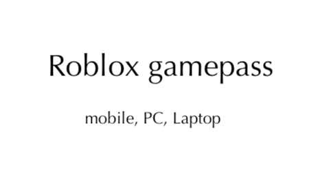 Scopri di più sull'articolo Creazione di Roblox Gamepass (cellulare e PC/laptop): 2024