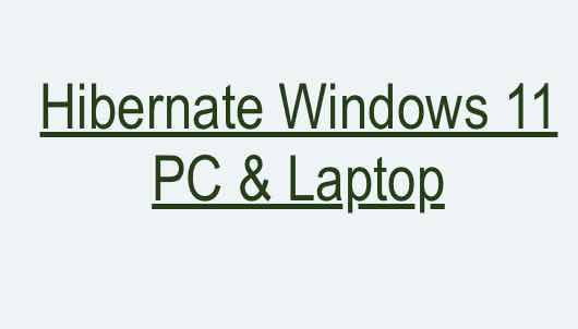 Scopri di più sull'articolo Ecco come ibernare PC e laptop Windows 11