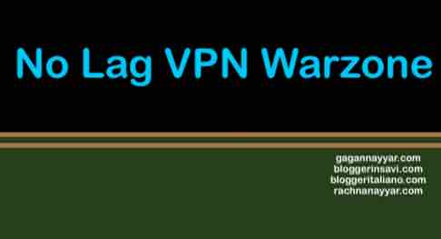 No Lag VPN per Warzone