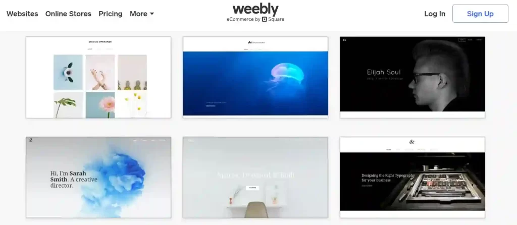 Weebly template