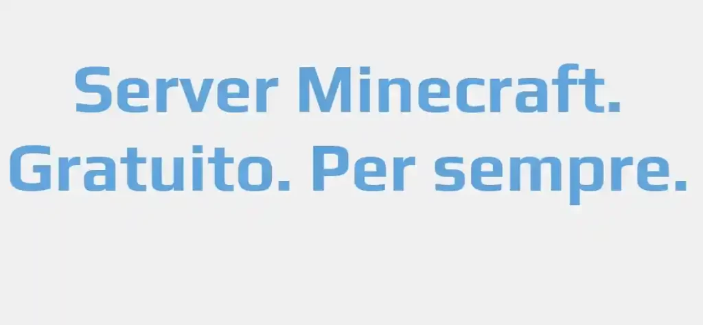 Come creare un server Aternos