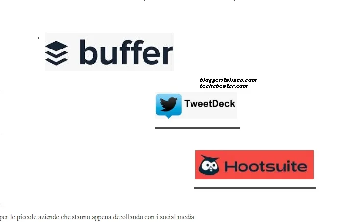 Al momento stai visualizzando Buffer Vs TweetDeck Vs Hootsuite