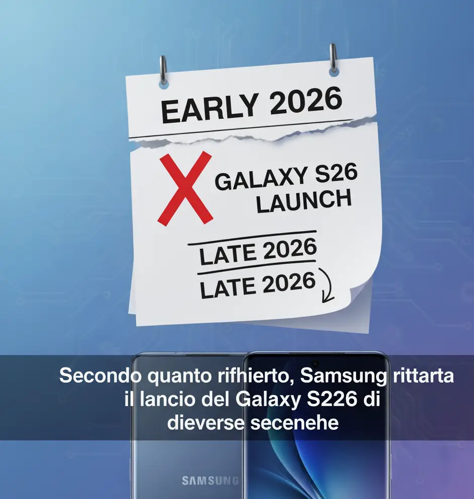 Samsung S26 ritardato
